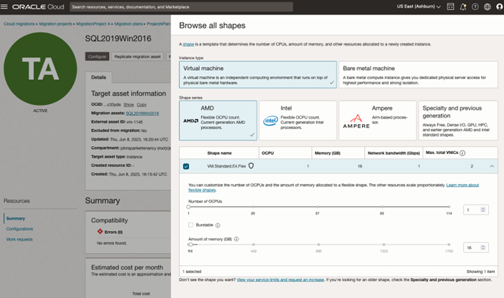 A screenshot of the Browse All Shapes window, showing the custom shape configurations available