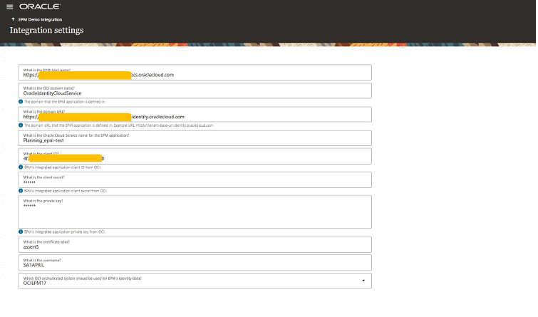Setting up EPM as an Orchestrated System in Access Governance.