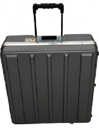 Pictire of a ruggedized shipping case for the Data Transfer Appliance.