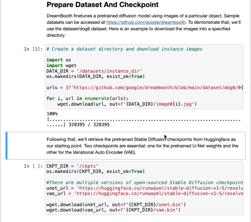 Preparing the dataset