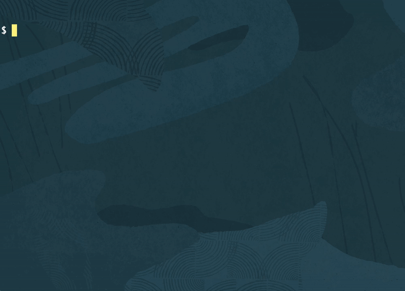 A gif showing different output options for o.