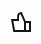 A screenshot of a thumbs up icon which indicates that a user found the content useful
