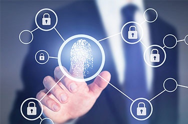 Person accessing using fingerprint