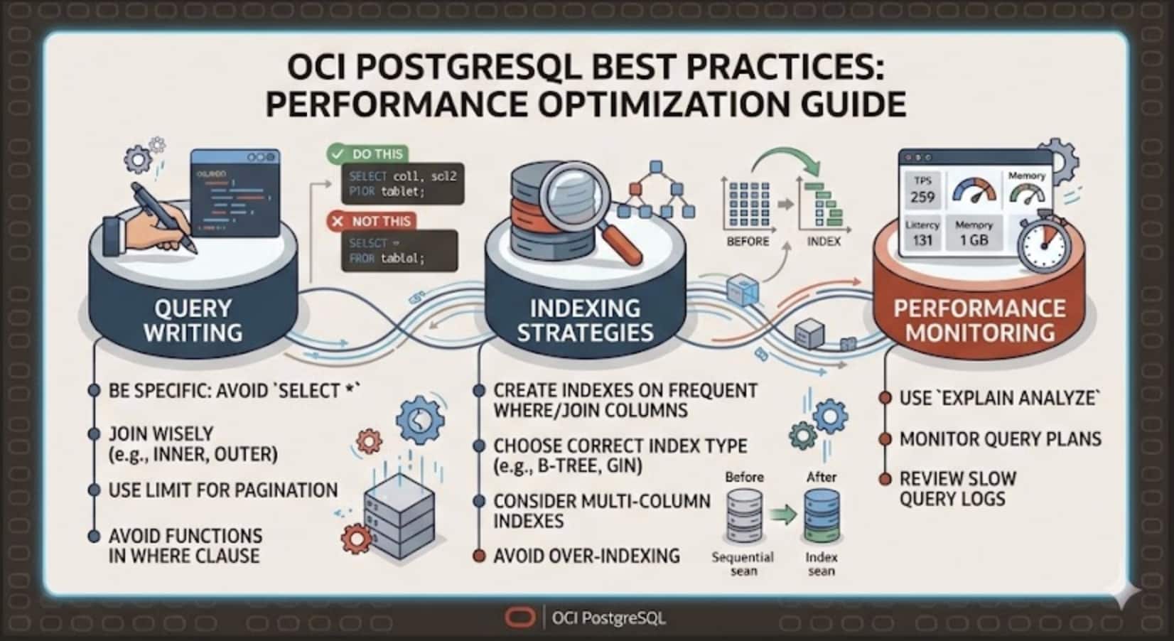 OCI PostgreSQL Best Practices for Database Performance