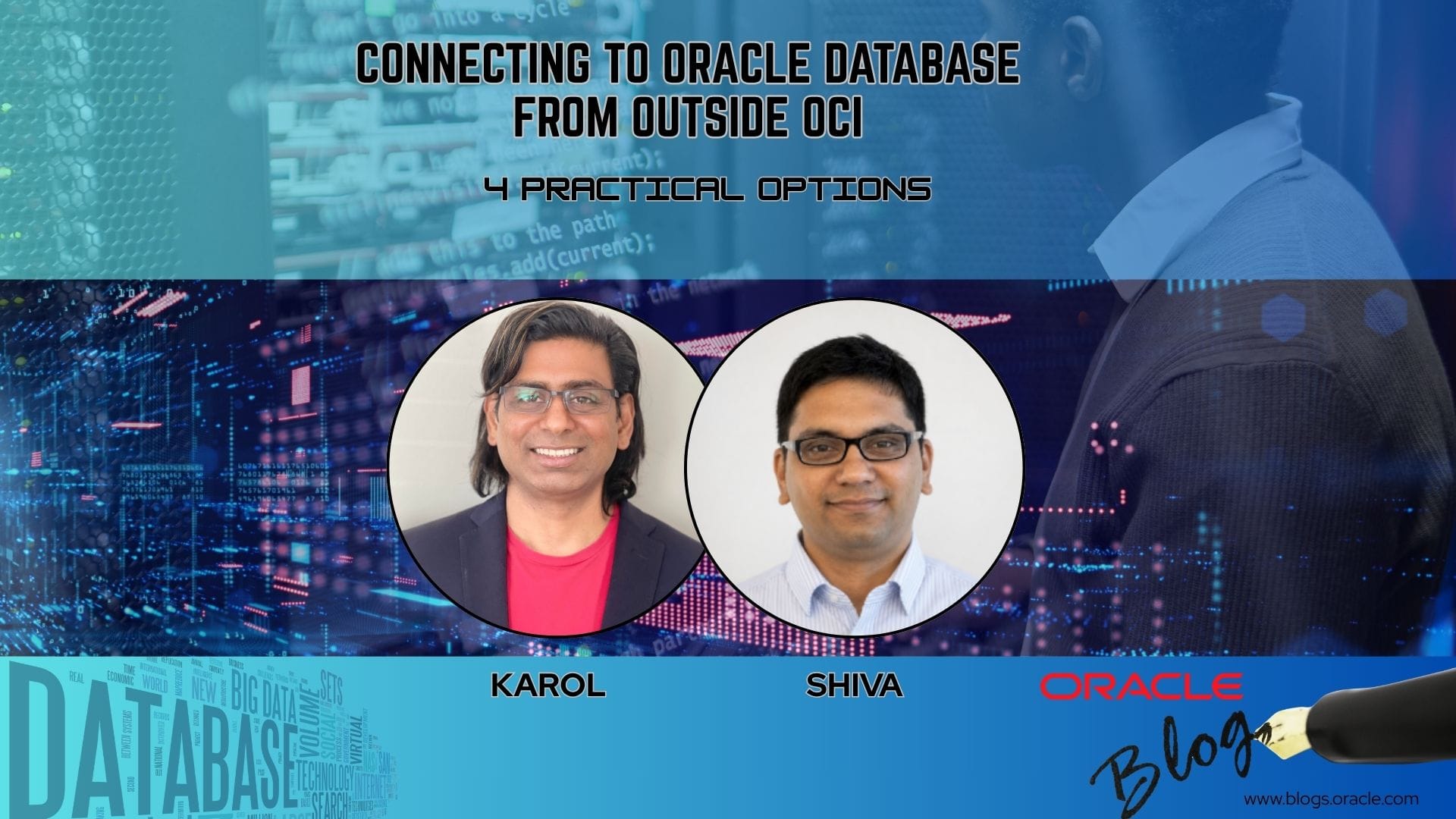 Connecting to Oracle Database from outside OCI: 4 practical options