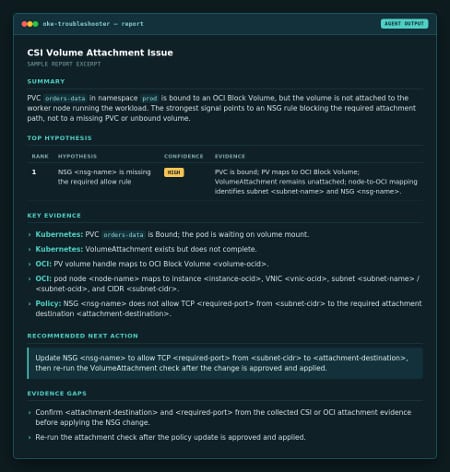 Introducing the OCI OKE Troubleshooter Skill