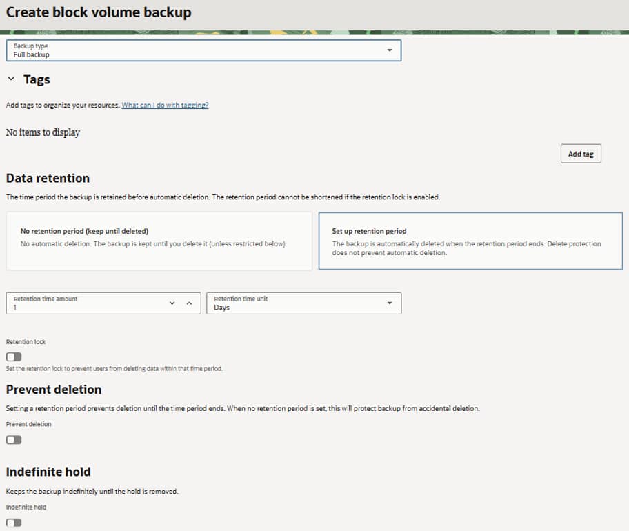 OCI Block Storage Adds Ransomware-Resilient Backup Protection