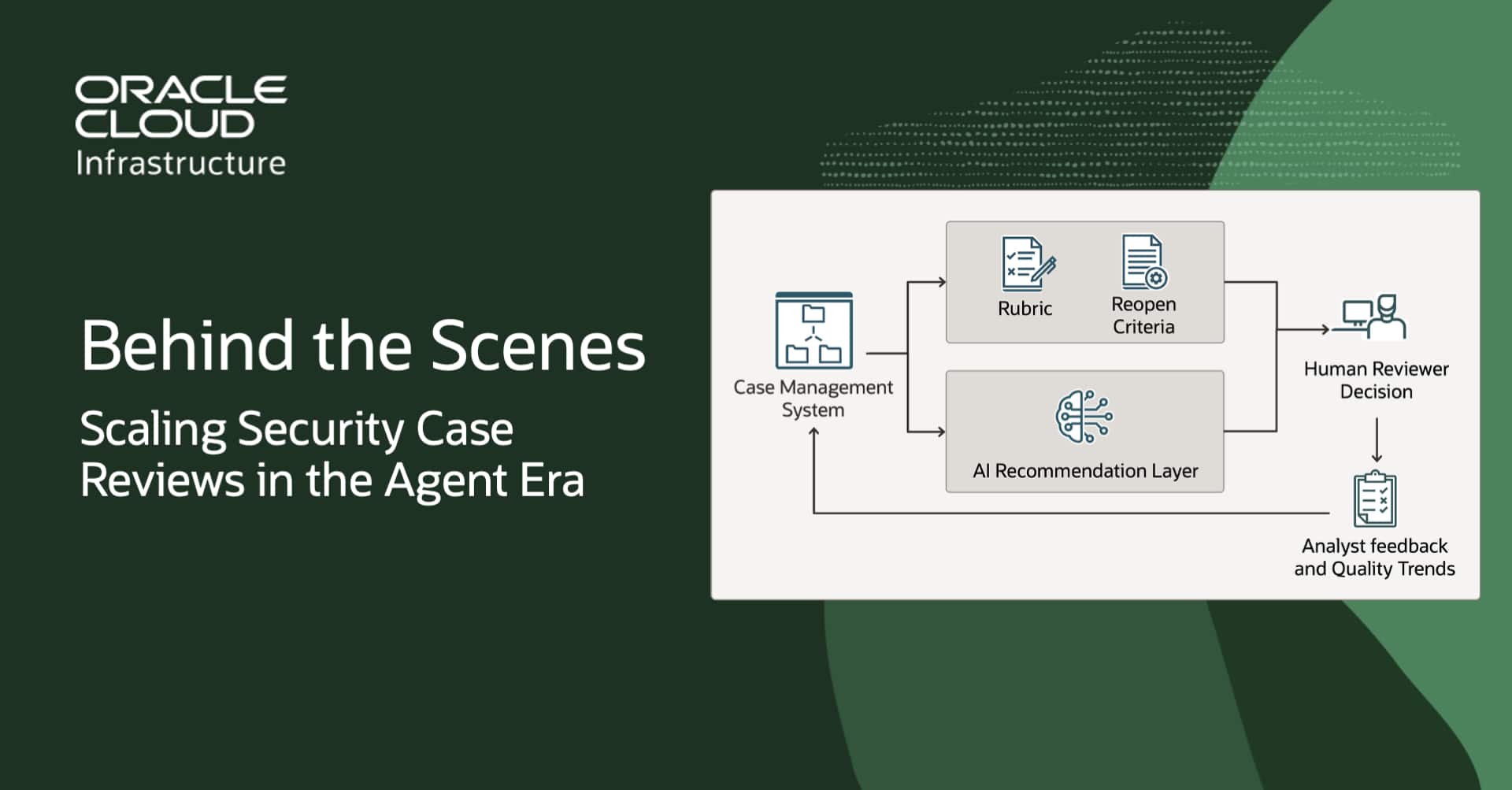 Behind the Scenes: Scaling Security Case Reviews in the Agent Era