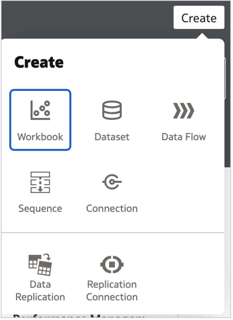 Create workbook