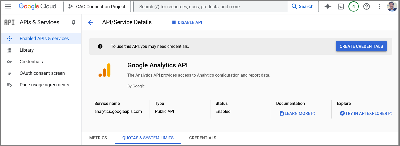 Google Cloud Console