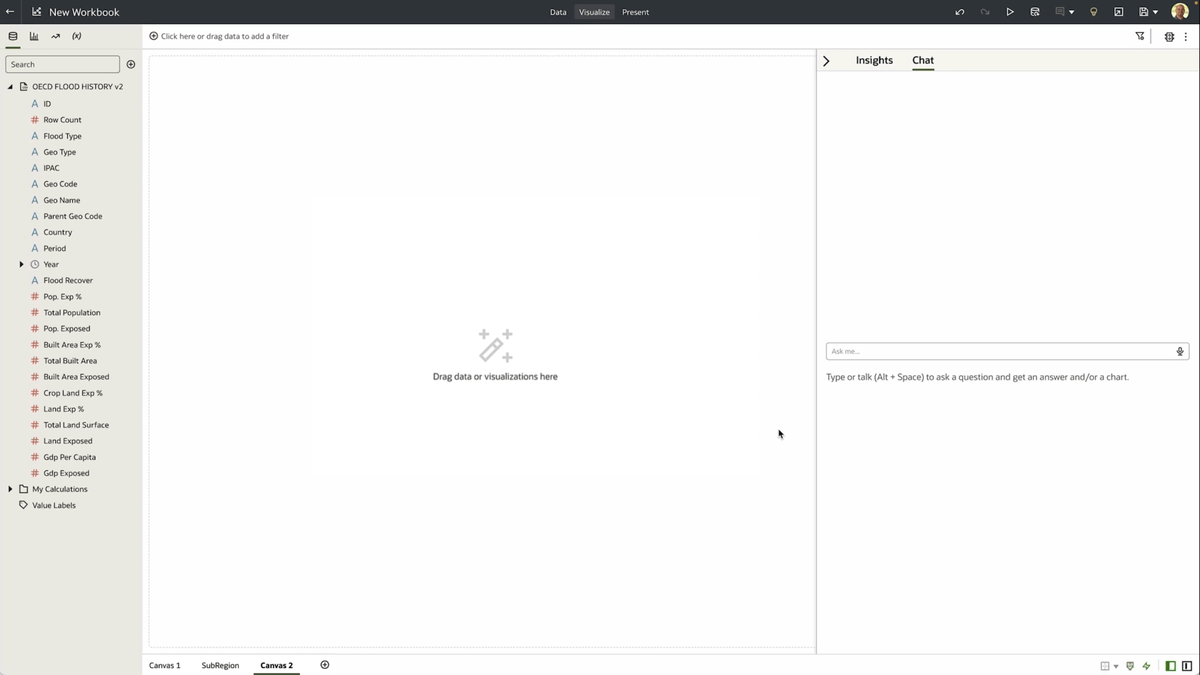 Oracle Analytics AI Digital Assistant with Cohere LLM