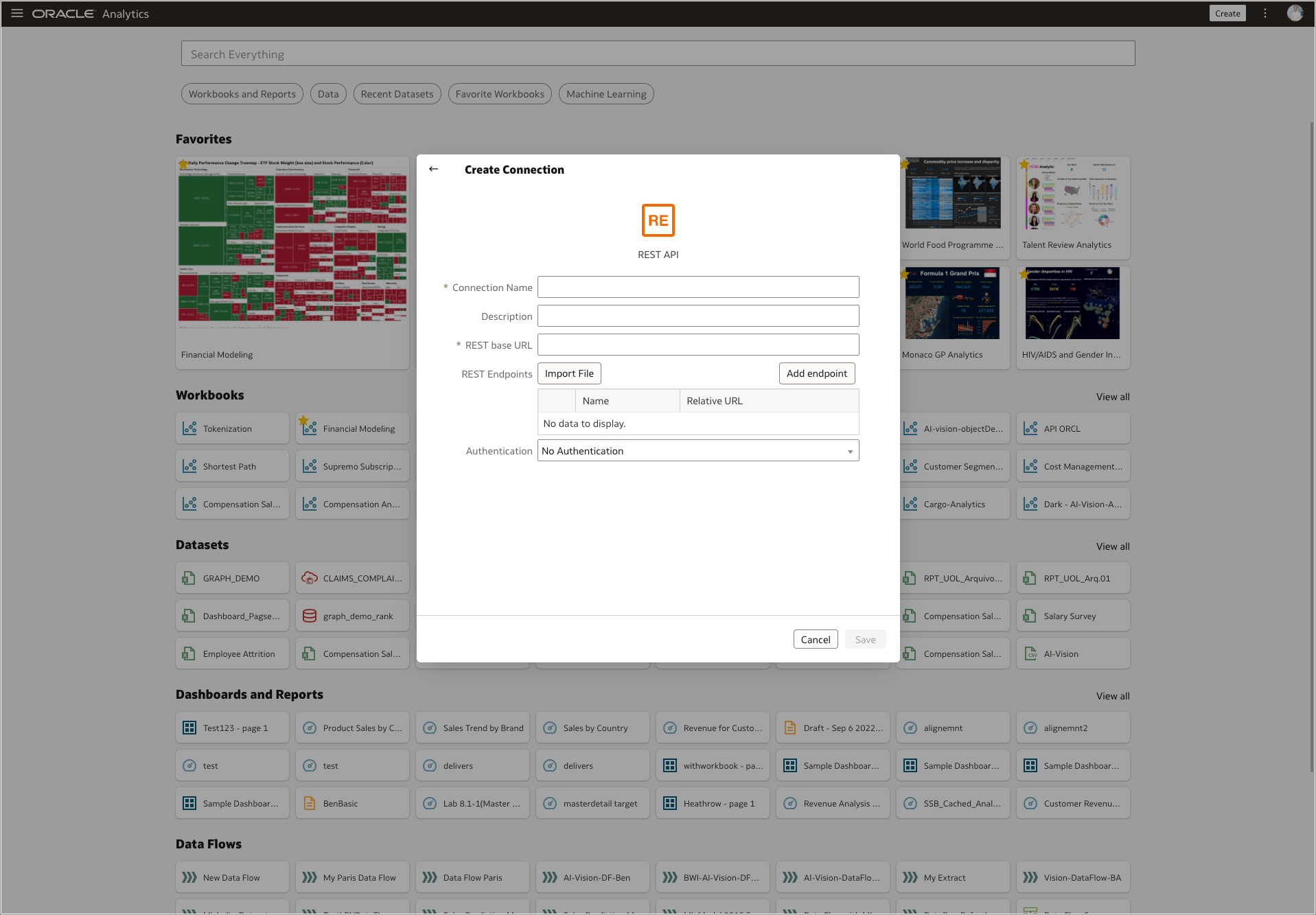 Oracle Analytics REST API