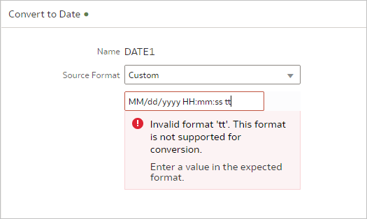 Converting Dates Error