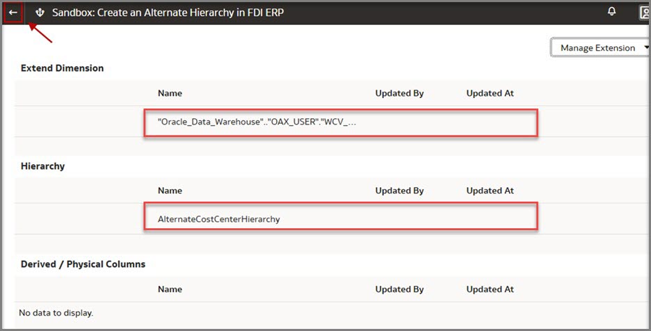 Click on the back arrow.