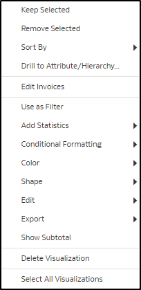 Select DV Menu Option