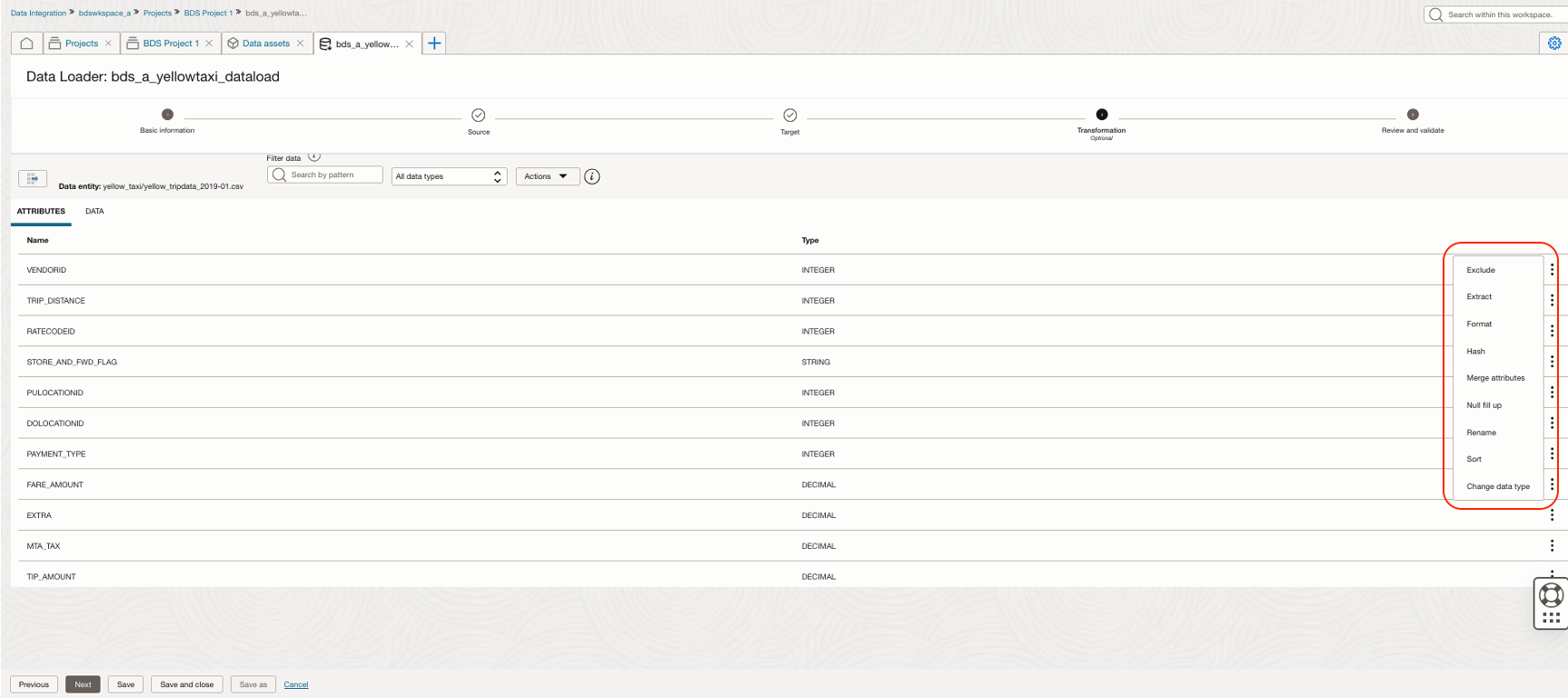DataLoaderTransformation