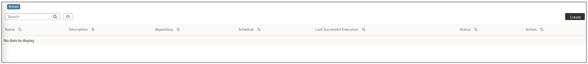 Create a new DBT Schedule