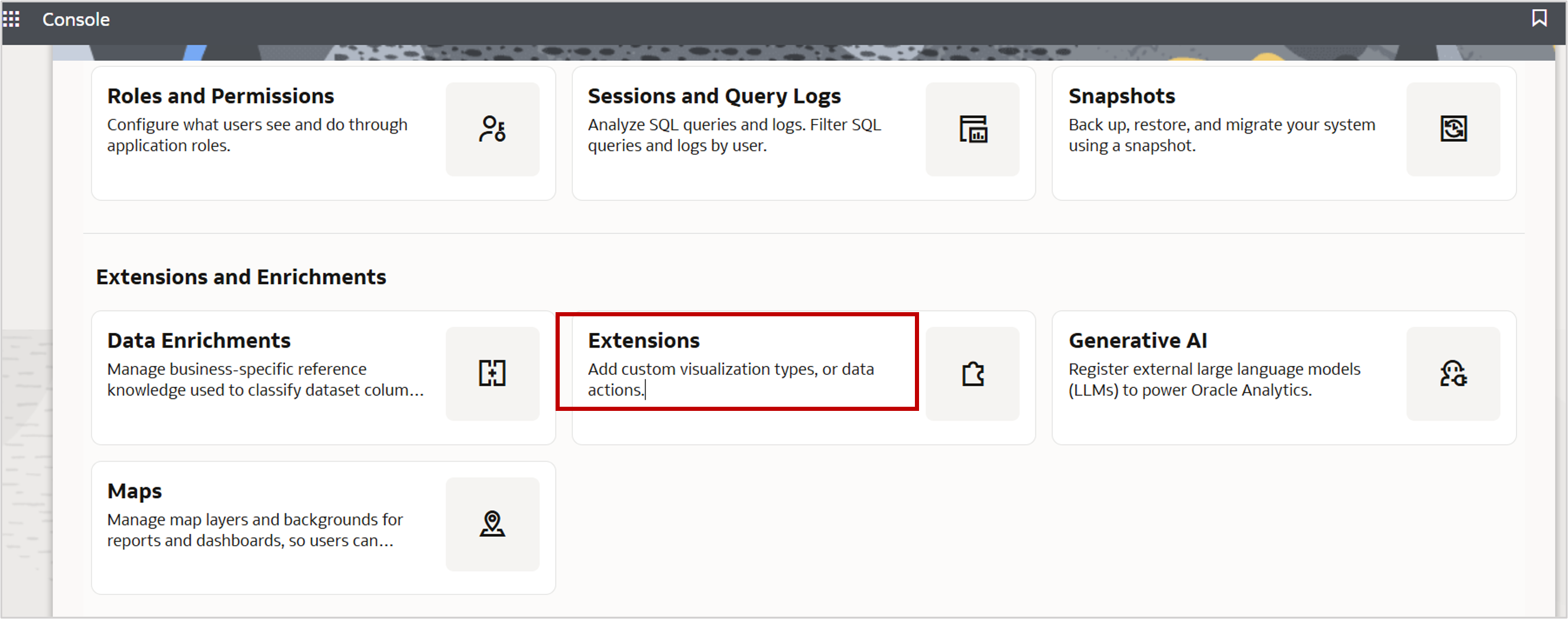 Figure 5 Upload the OGL extension