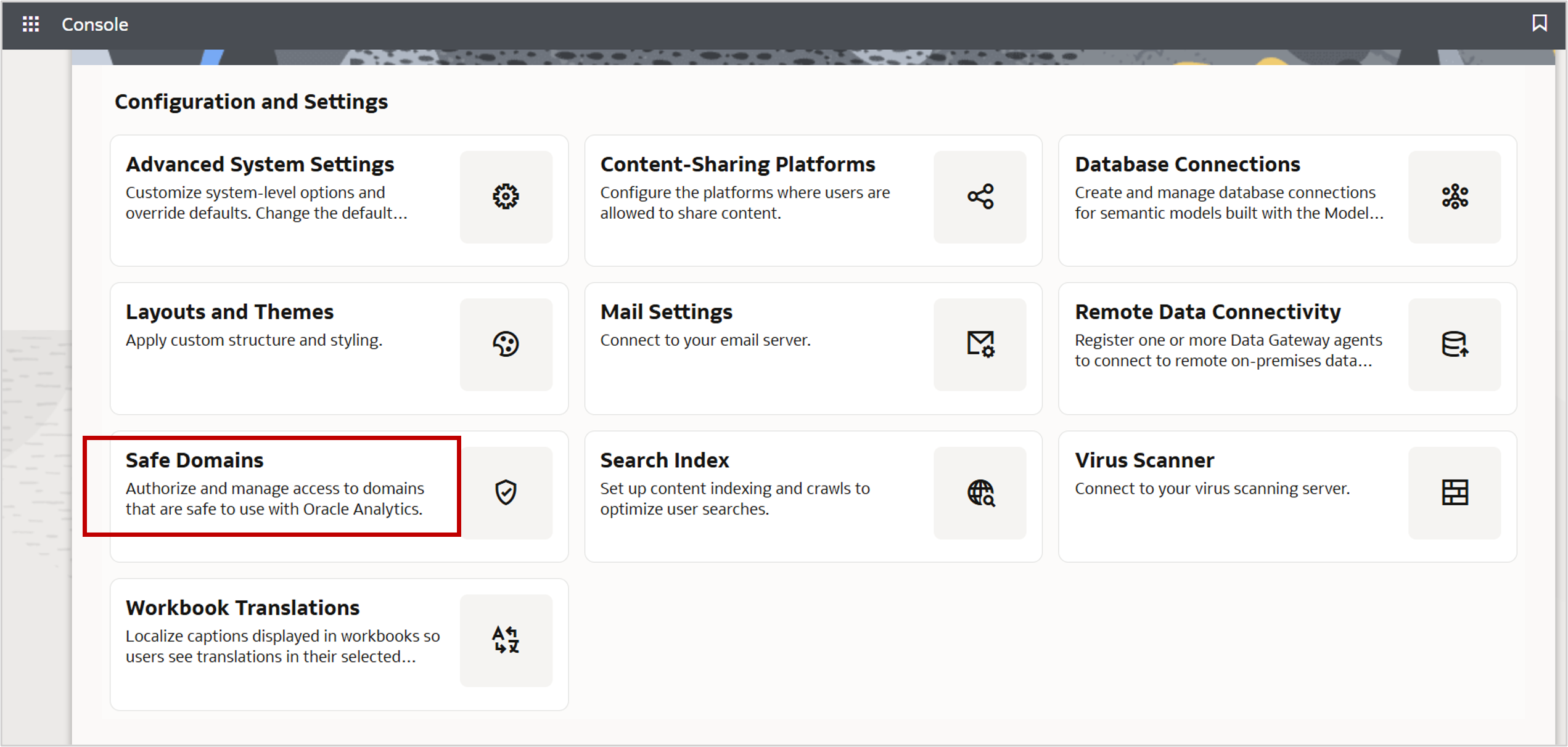 Figure 6 Whitelist the server URL