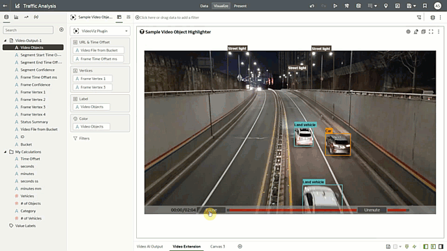 Video intelligence using OCI Vision
