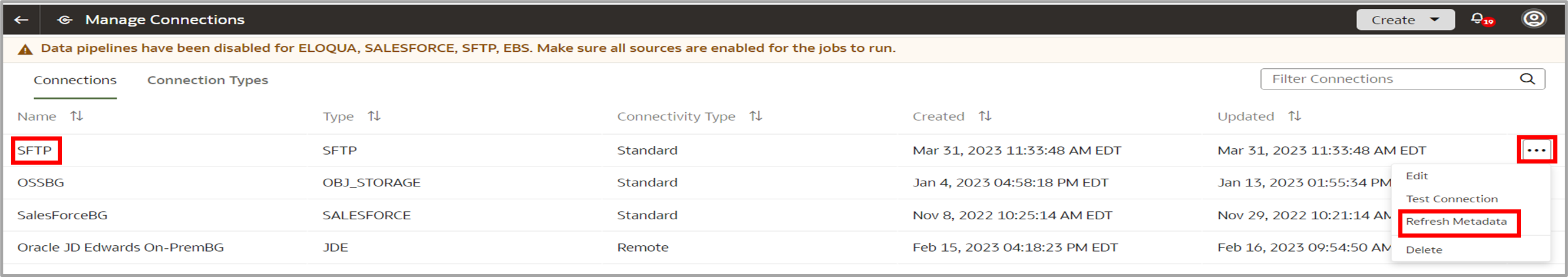 SFTP_REFRESH_METADATA