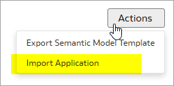 Import Application