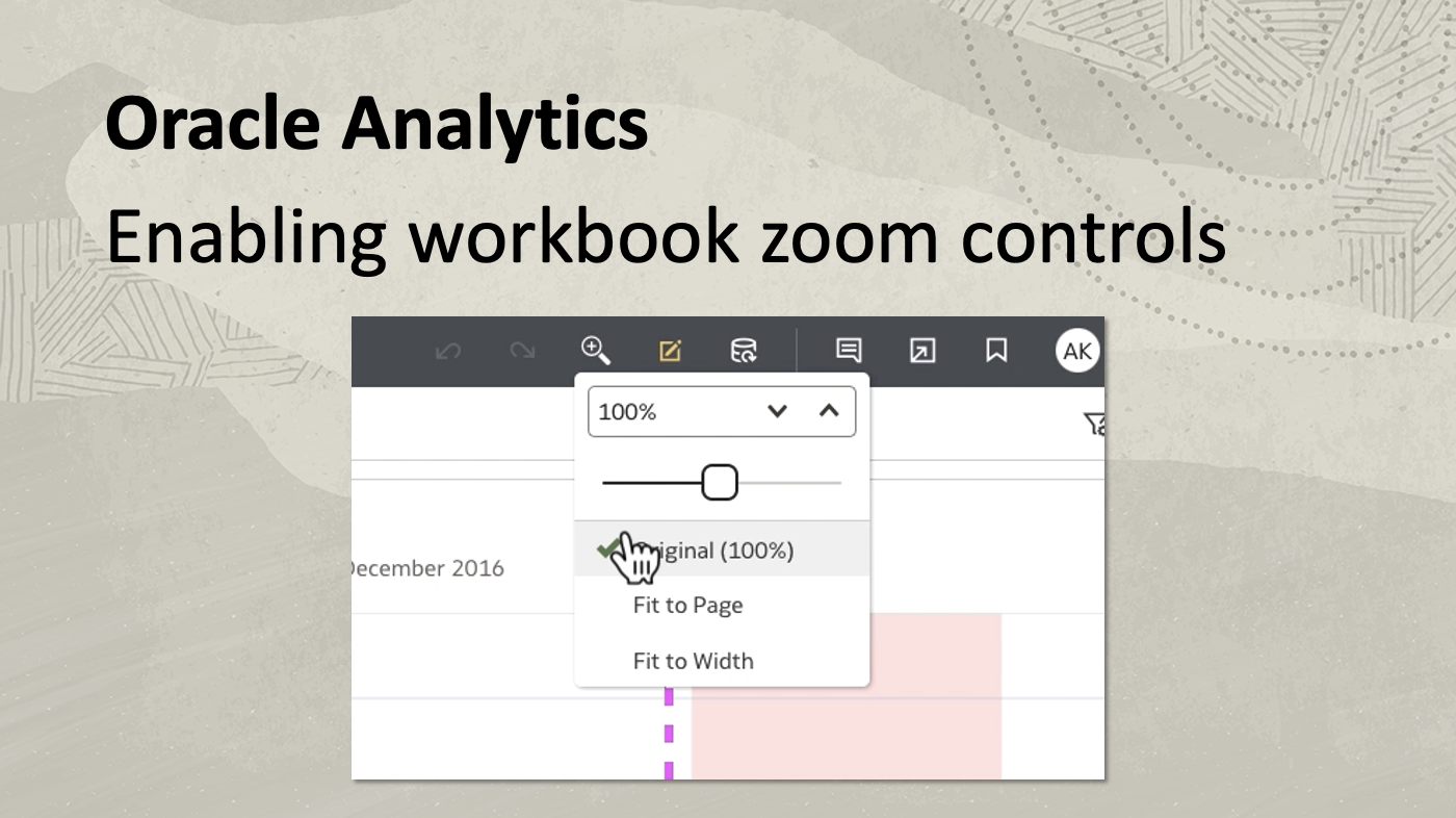 Enabling Workbook Zoom Controls