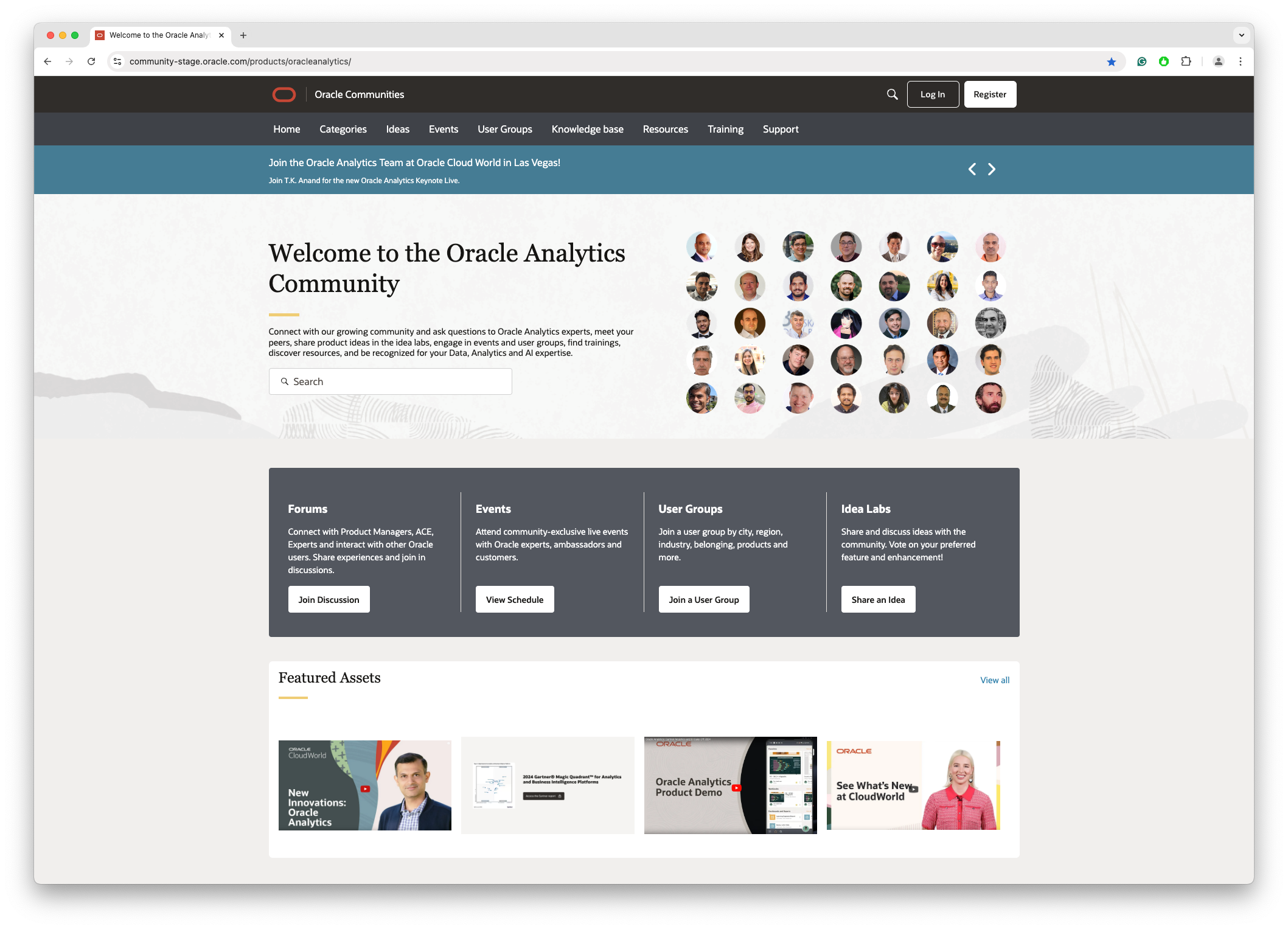 New Oracle Analytics Community Website