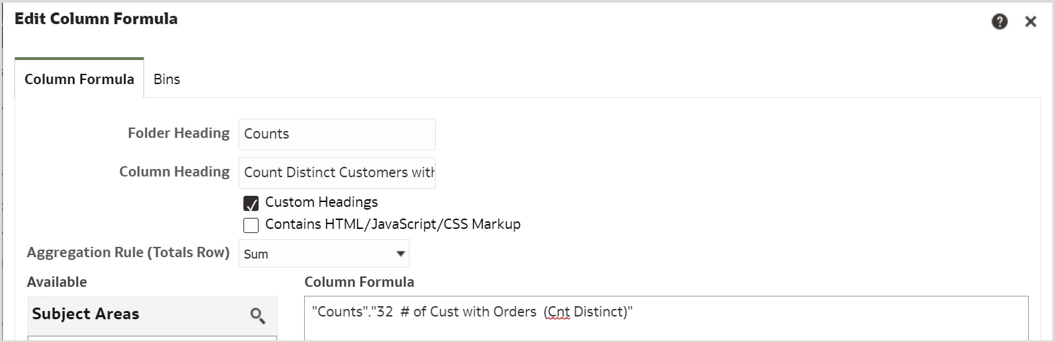 Modified Aggregation