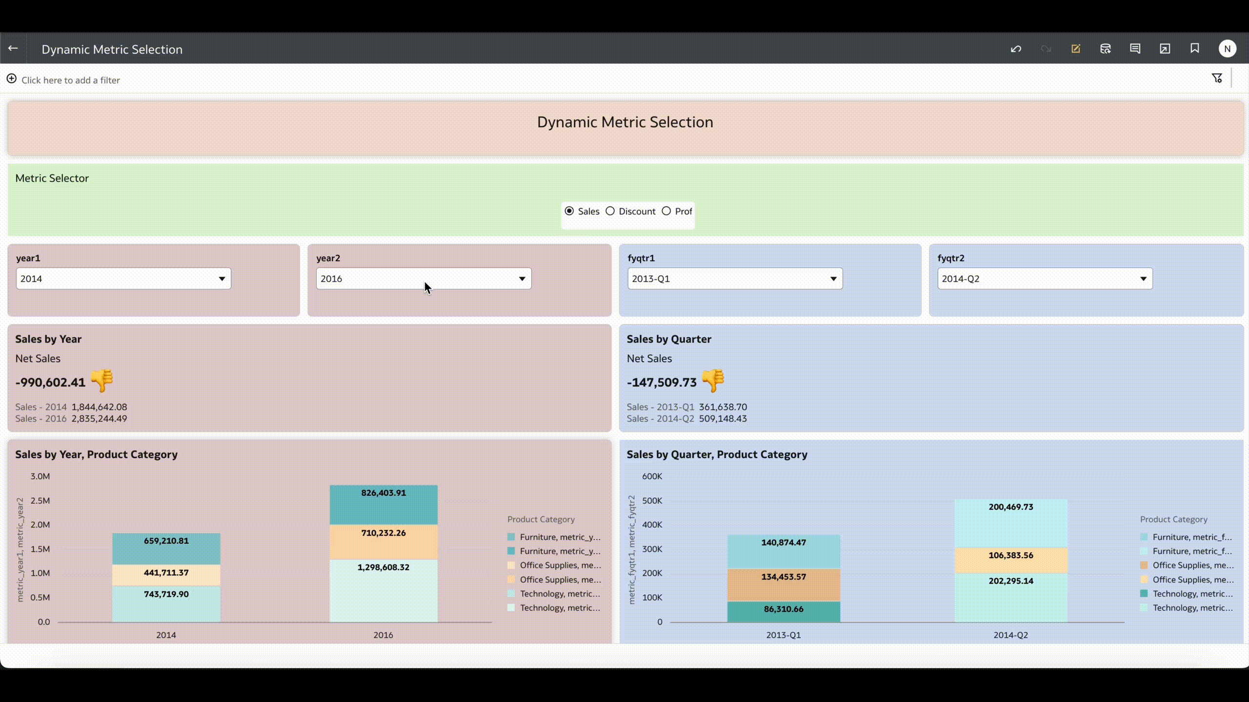 Dynamic metric video