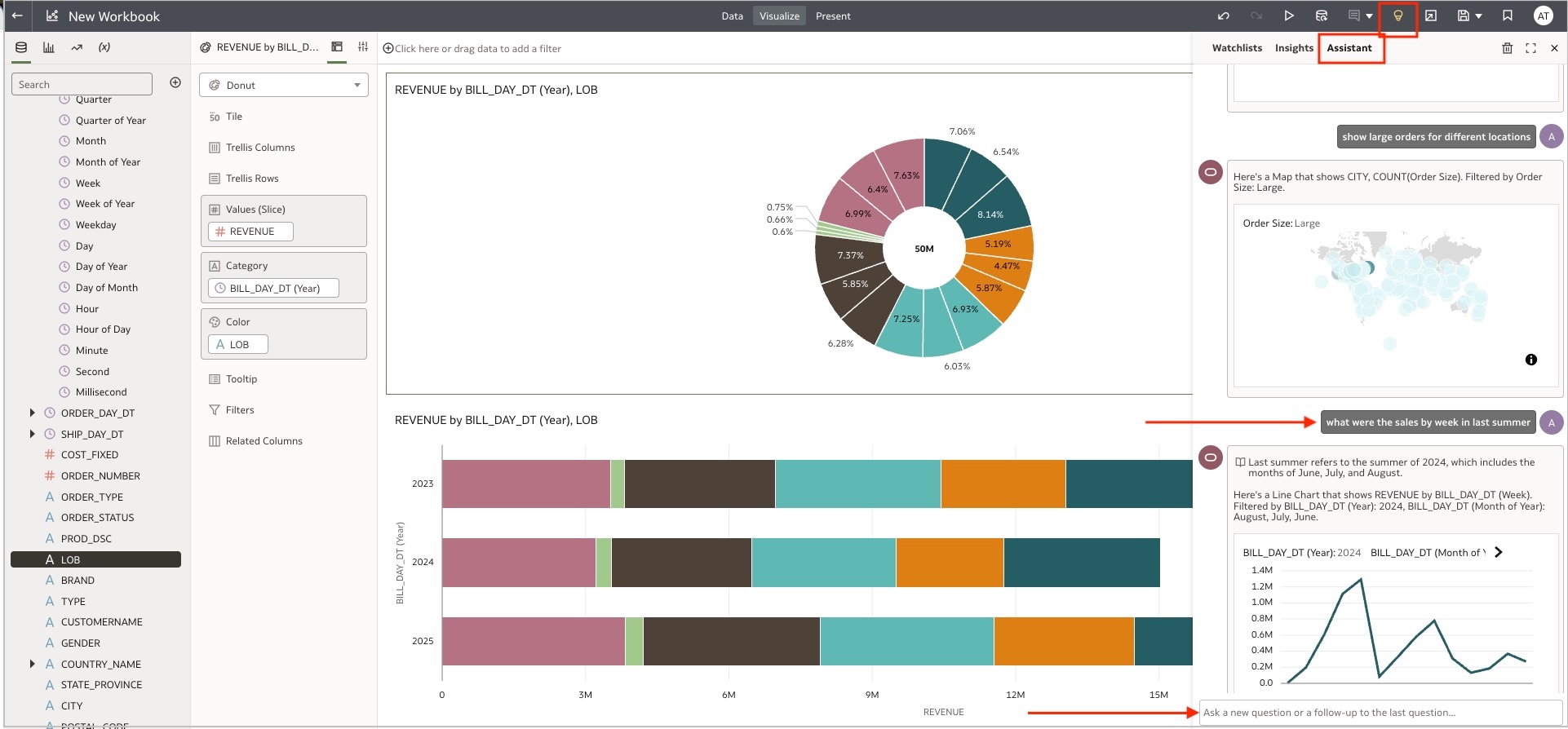 AI Assistant in Workbook