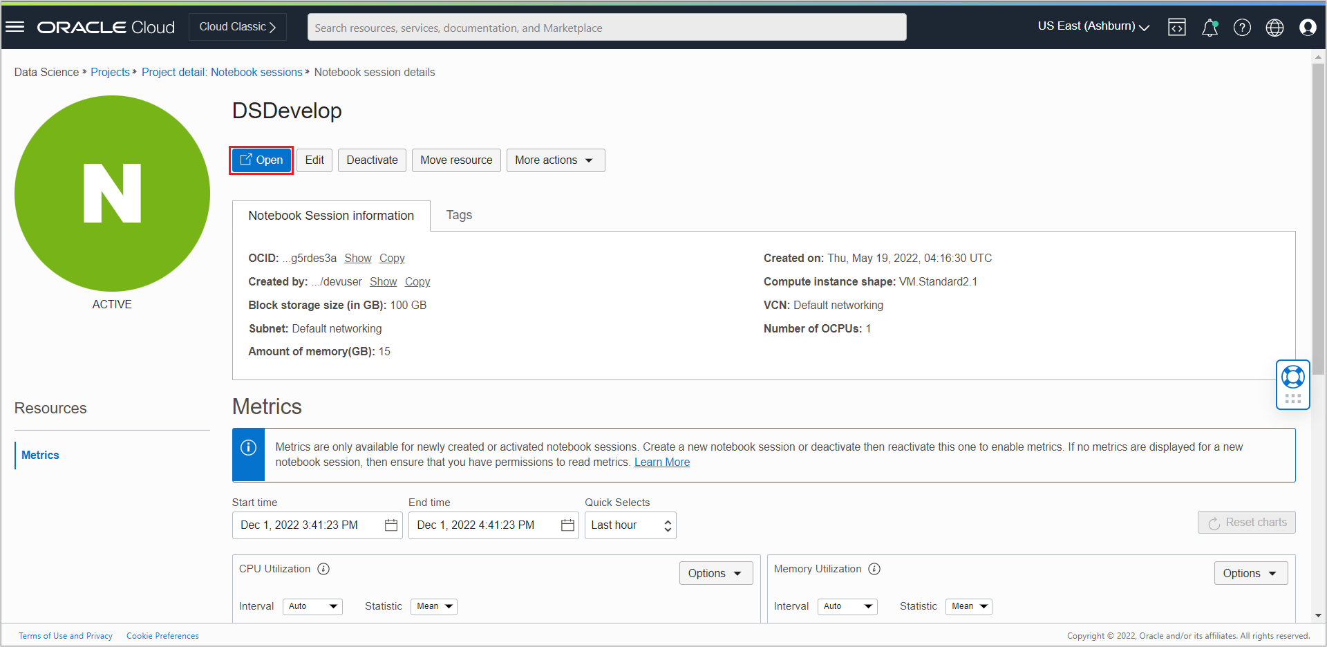 create notebook page