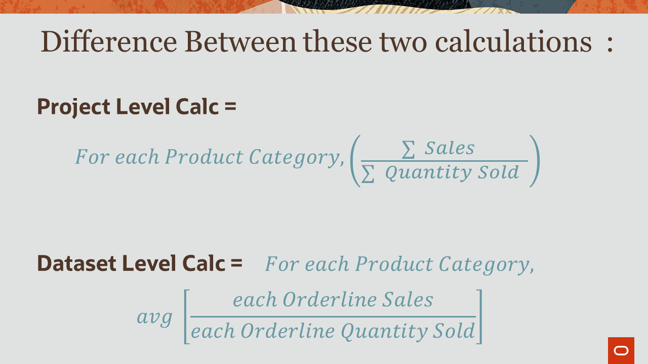 Custom Calculation