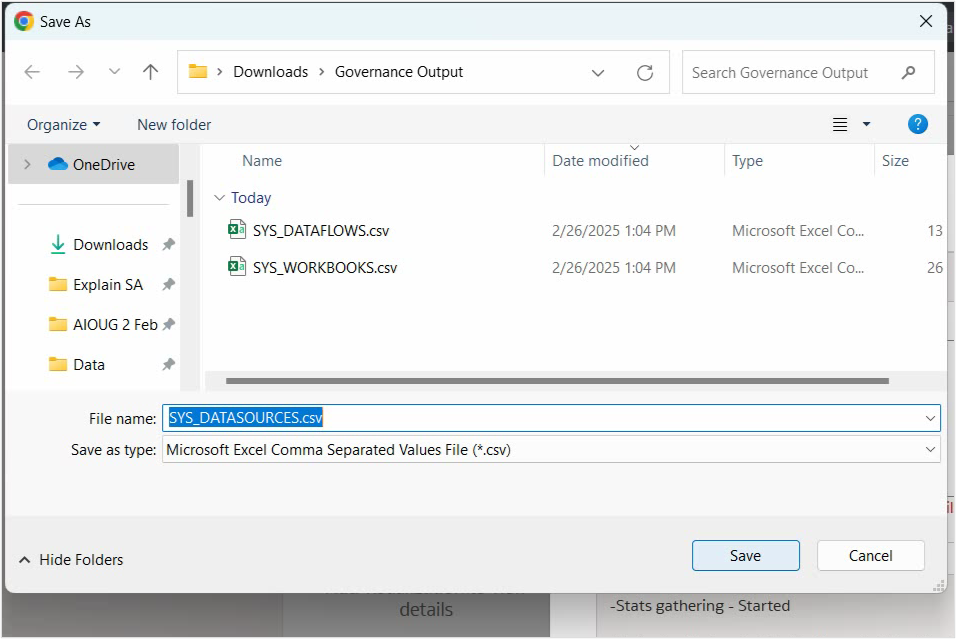 Save the output file