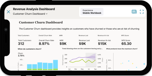 Mobile landscape mode