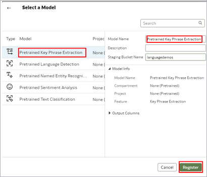 select language model