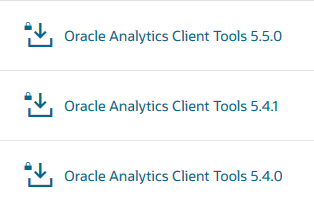 Oracle Analytics Repositories