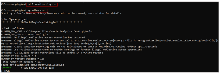 pic 16 gradle run cmd