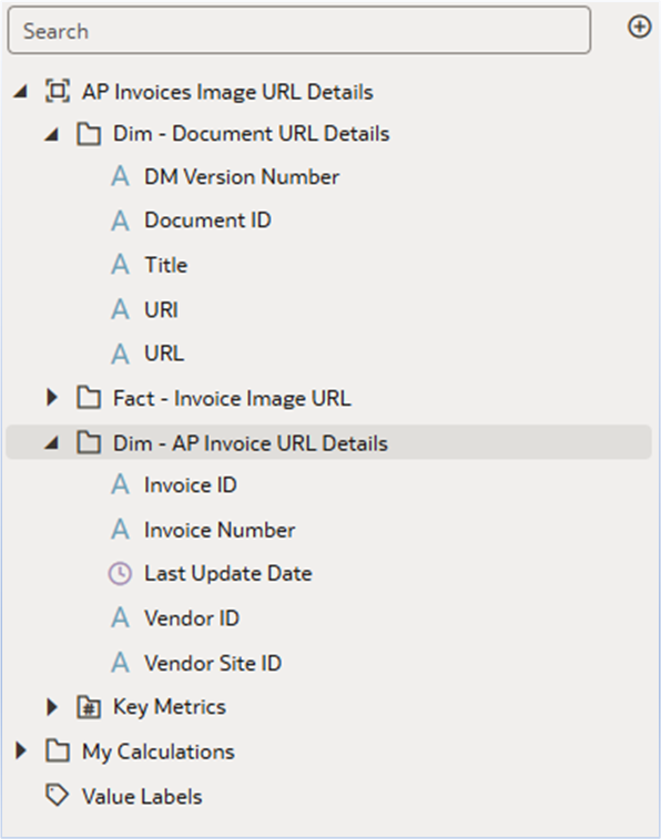 Figure 5 - New Subject Area