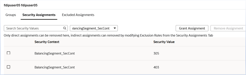 Security Assignments