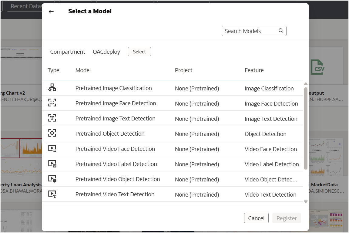 Select Pretrained Video Object Detection model
