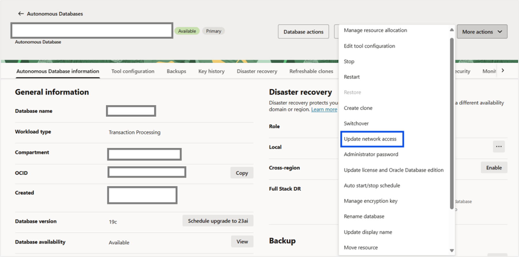 An image showing ADB page.