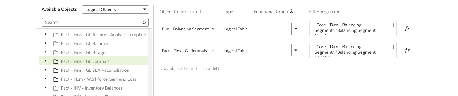 Balacing Segment Security