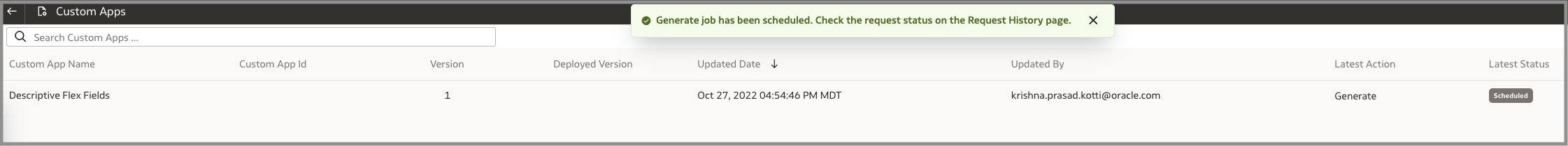 FAW DFF Mapper Schedule