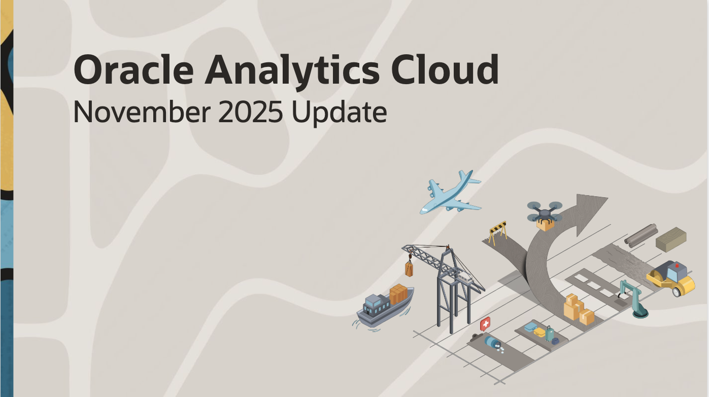 Oracle Analytics Cloud November 2025 Update