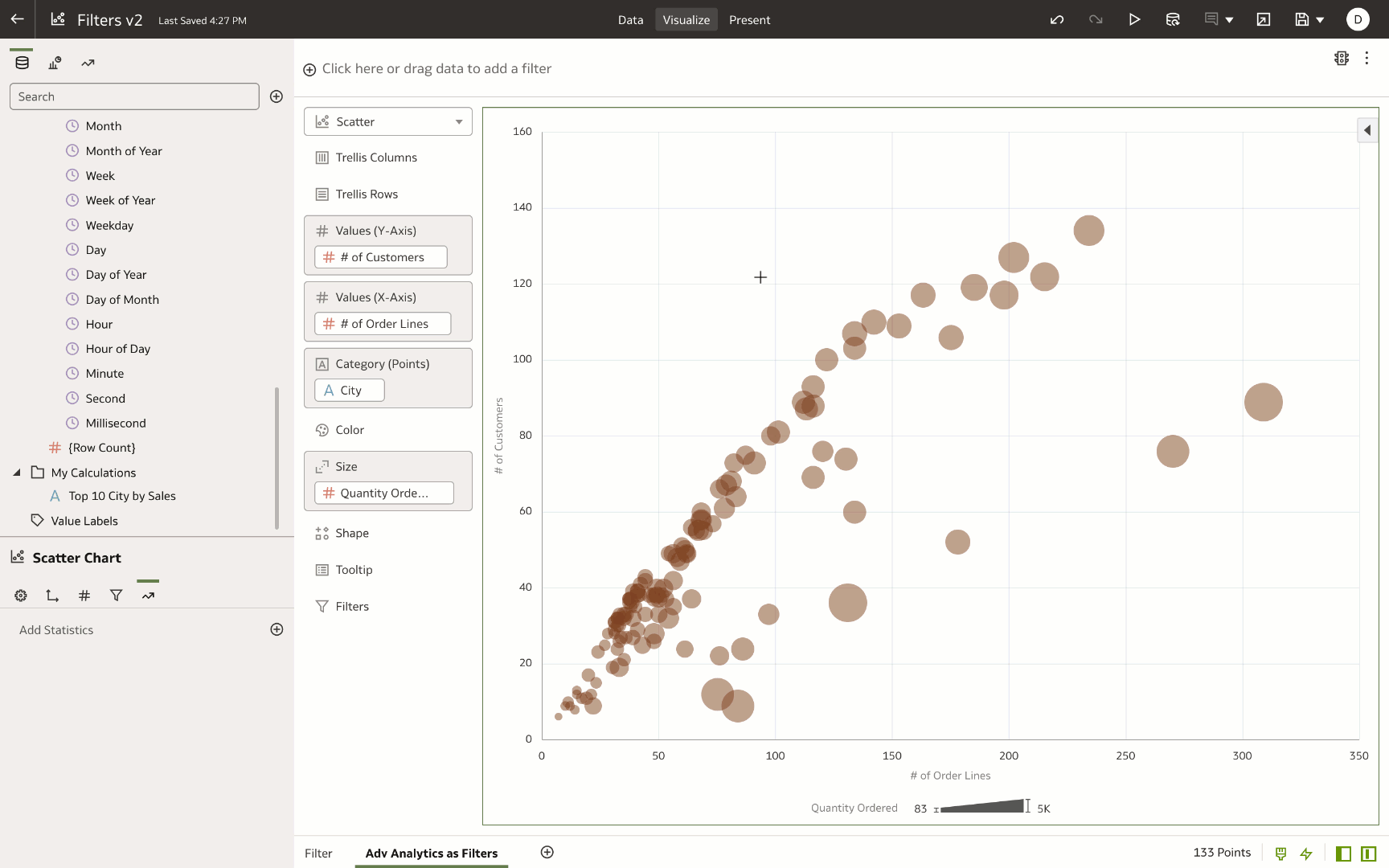 Adv Statistics as Filters