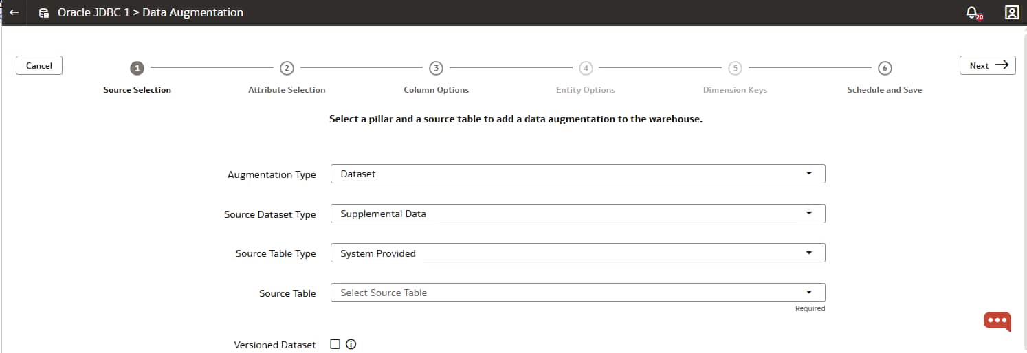 Connecting to a Private Oracle Autonomous AI Database for Data Augmentation from Oracle Fusion Data Intelligence