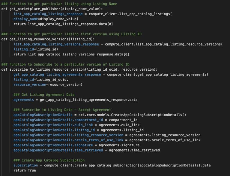 A screenshot of the example code block.