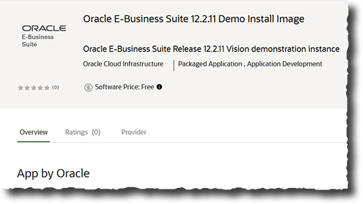 Marketplace Demo Install Image