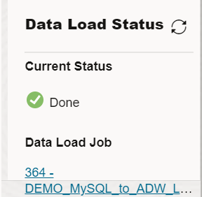 Data Load Status